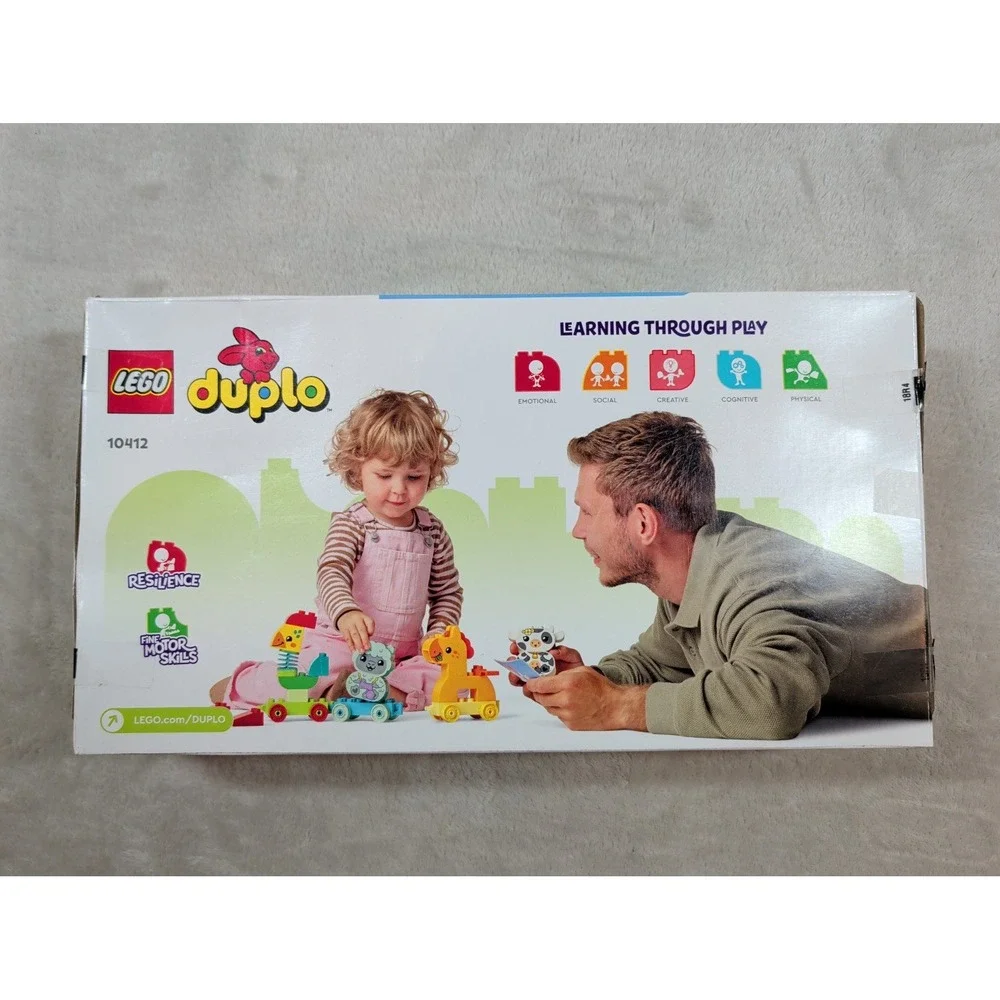 LEGO‎ Duplo My First Animal Train 10412 Building Set 19 Pieces Toddler Toy